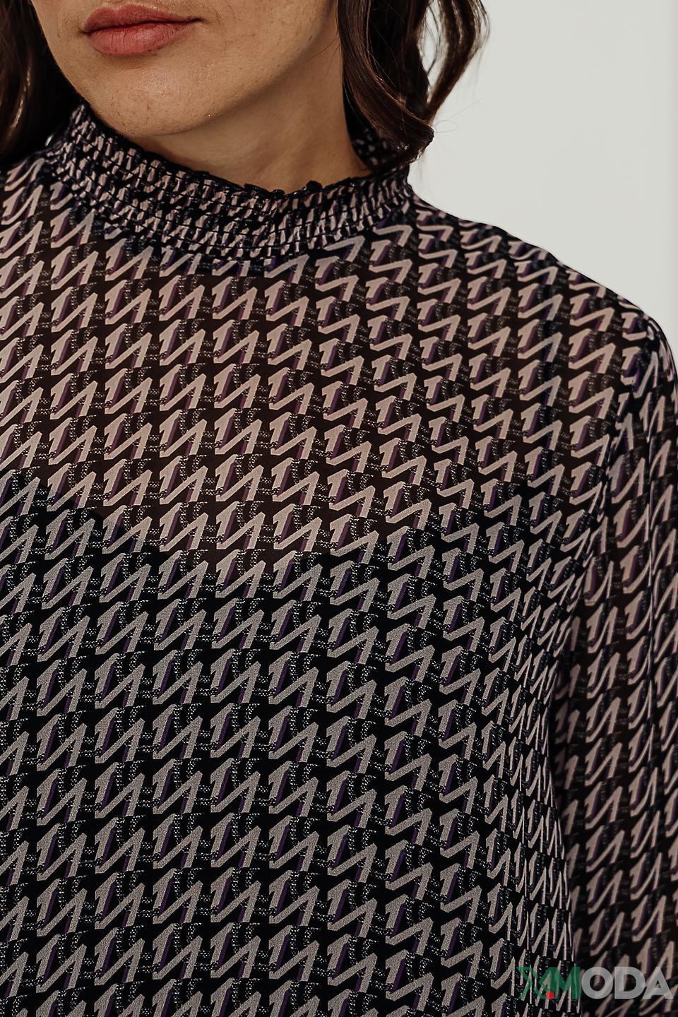 Платье Marc Cain с геометрическим принтом