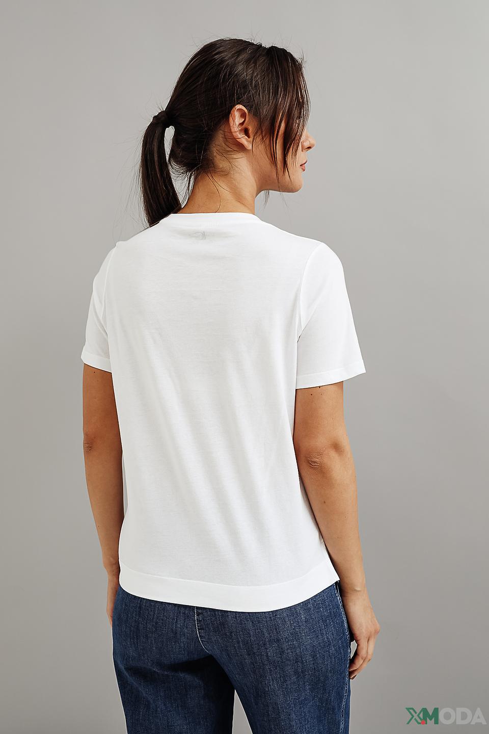 Футболка Luisa Cerano с принтом