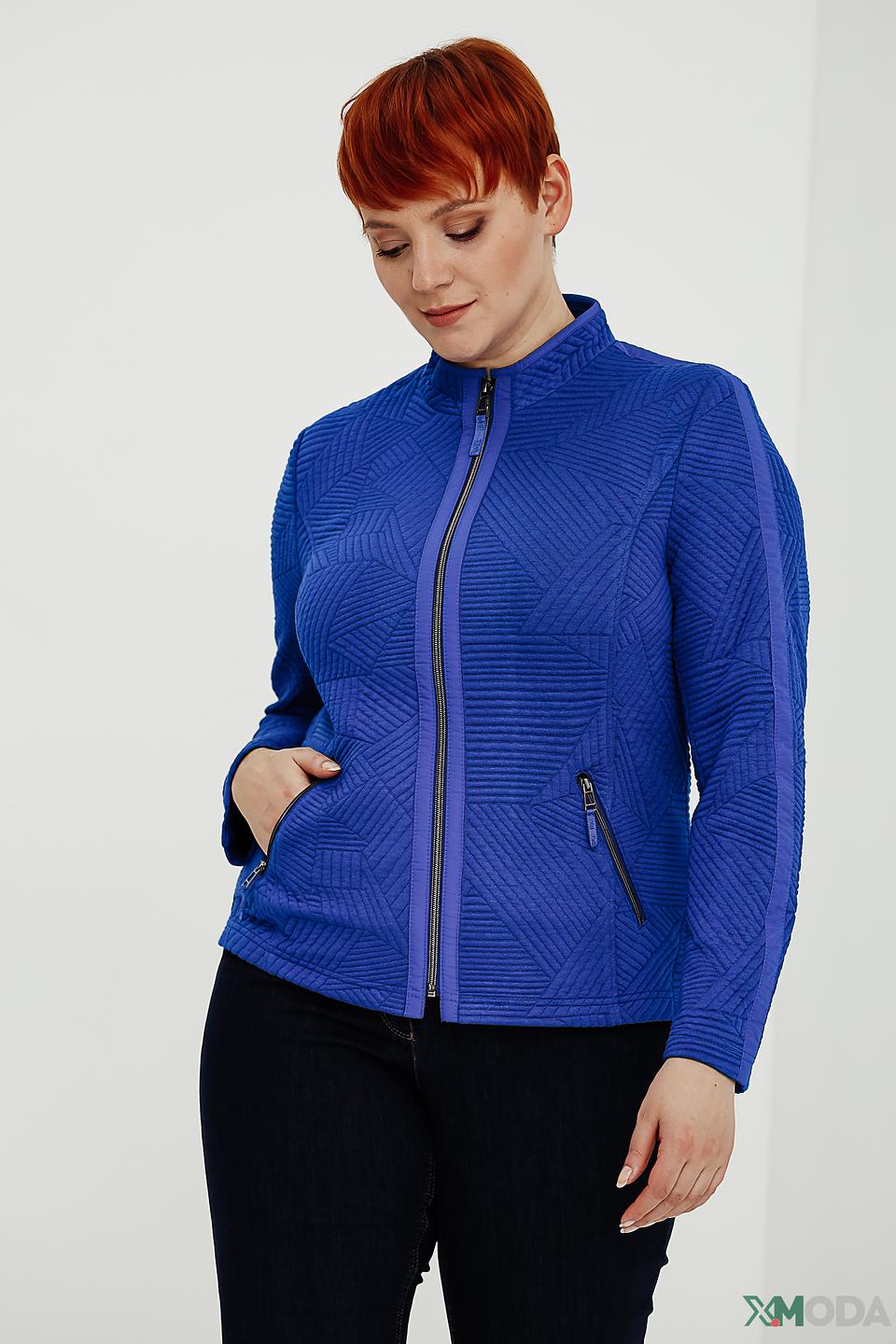 Жакет Rabe collection синий стеганый