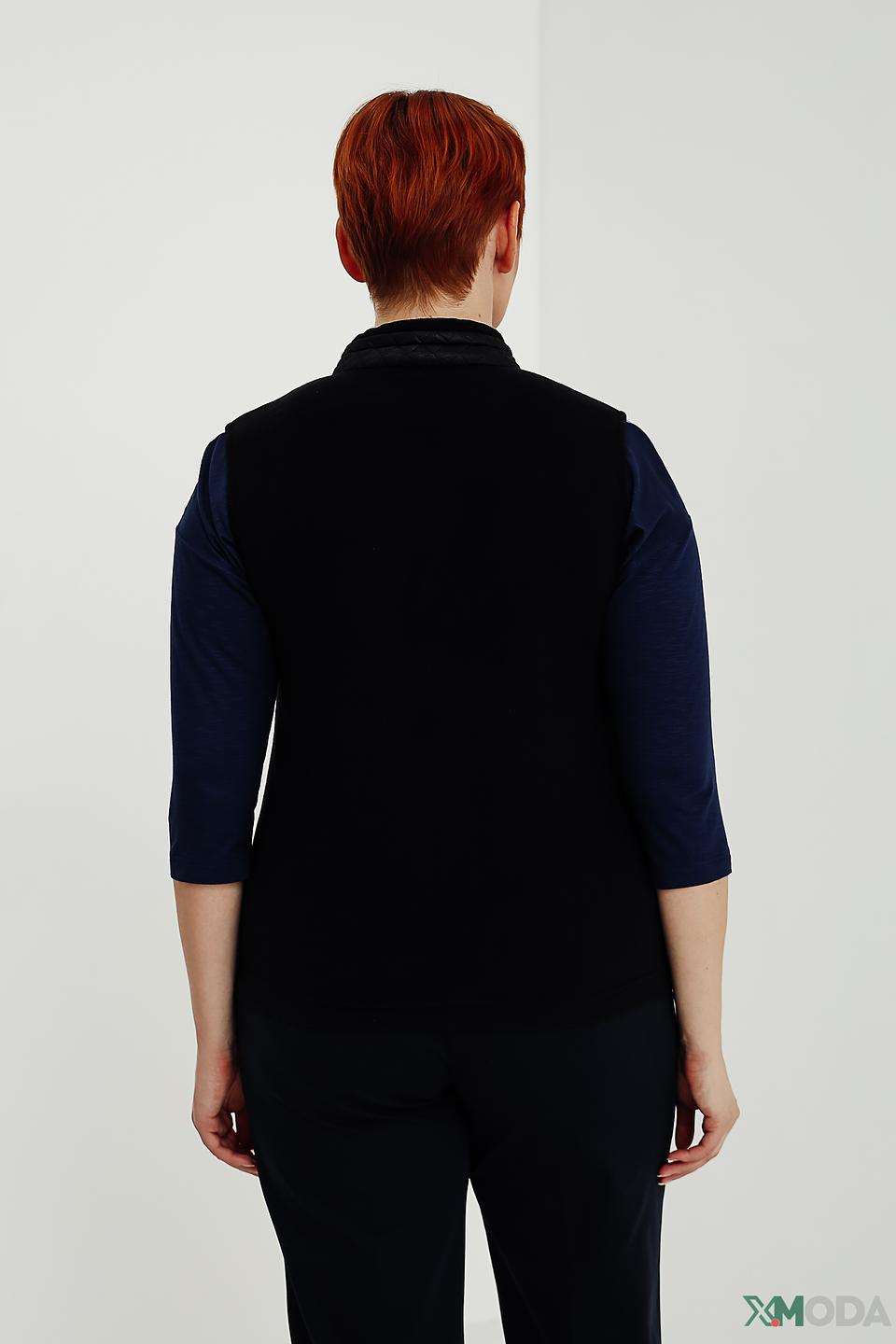 Жилет Rabe collection стеганый черный