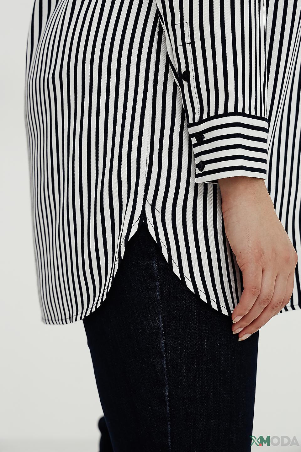 Рубашка Via Appia в полоску