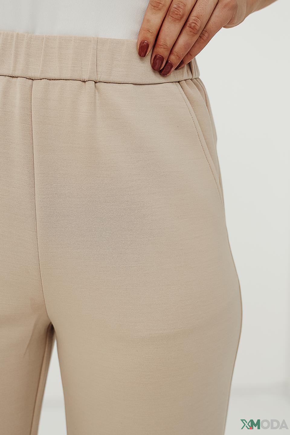 Брюки кюлоты Oui бежевые