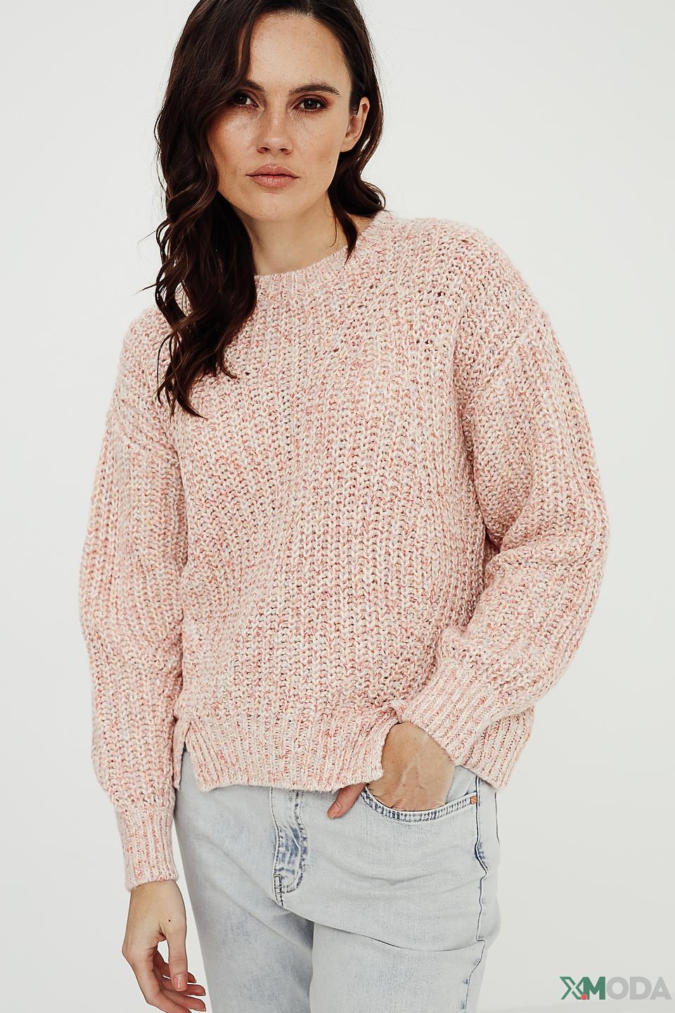 Пуловер Oui женский меланж