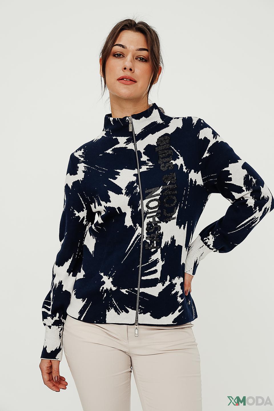 Жакет Monari с абстрактным принтом