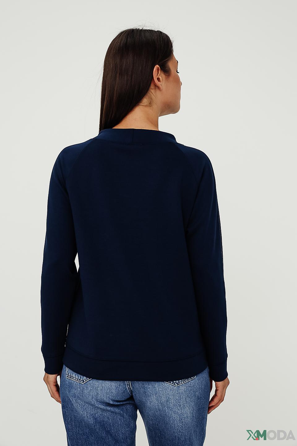 Джемпер Monari с принтом синий