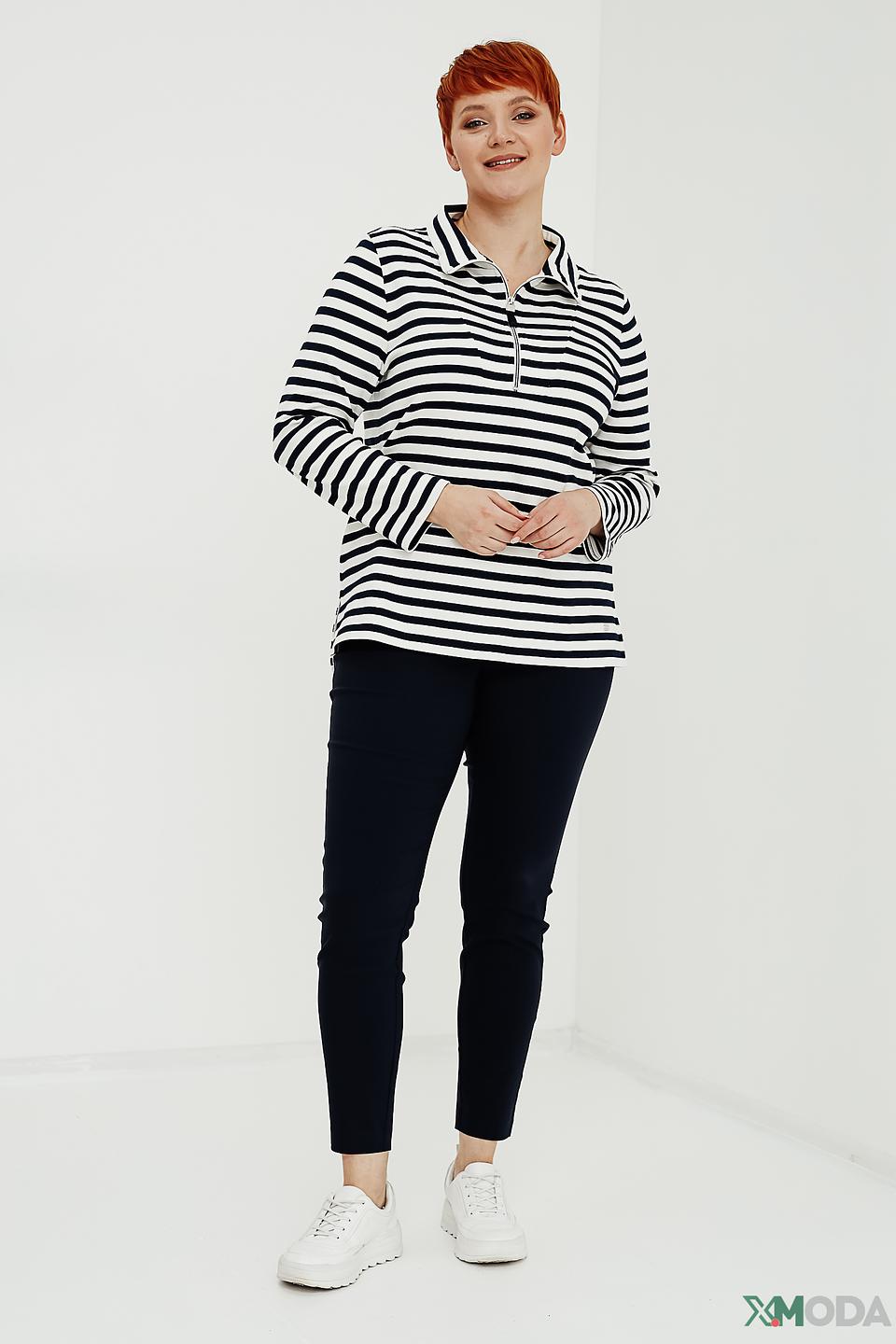 Брюки Via Appia DUE женские темно-синие