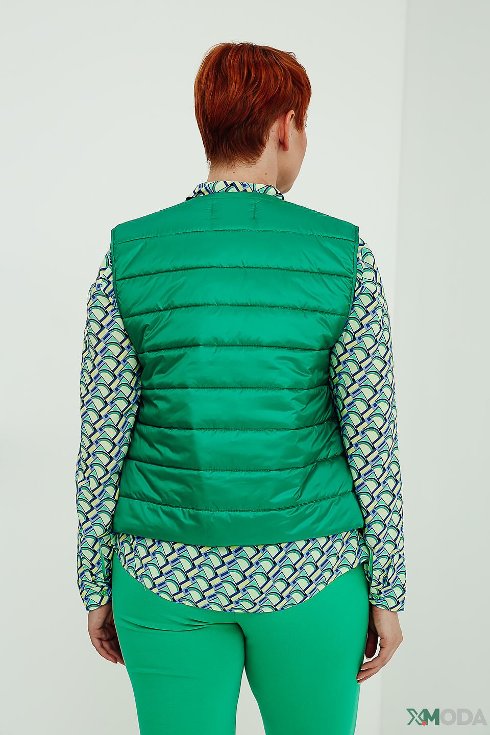 Жилет Gerry Weber зелёный стеганый