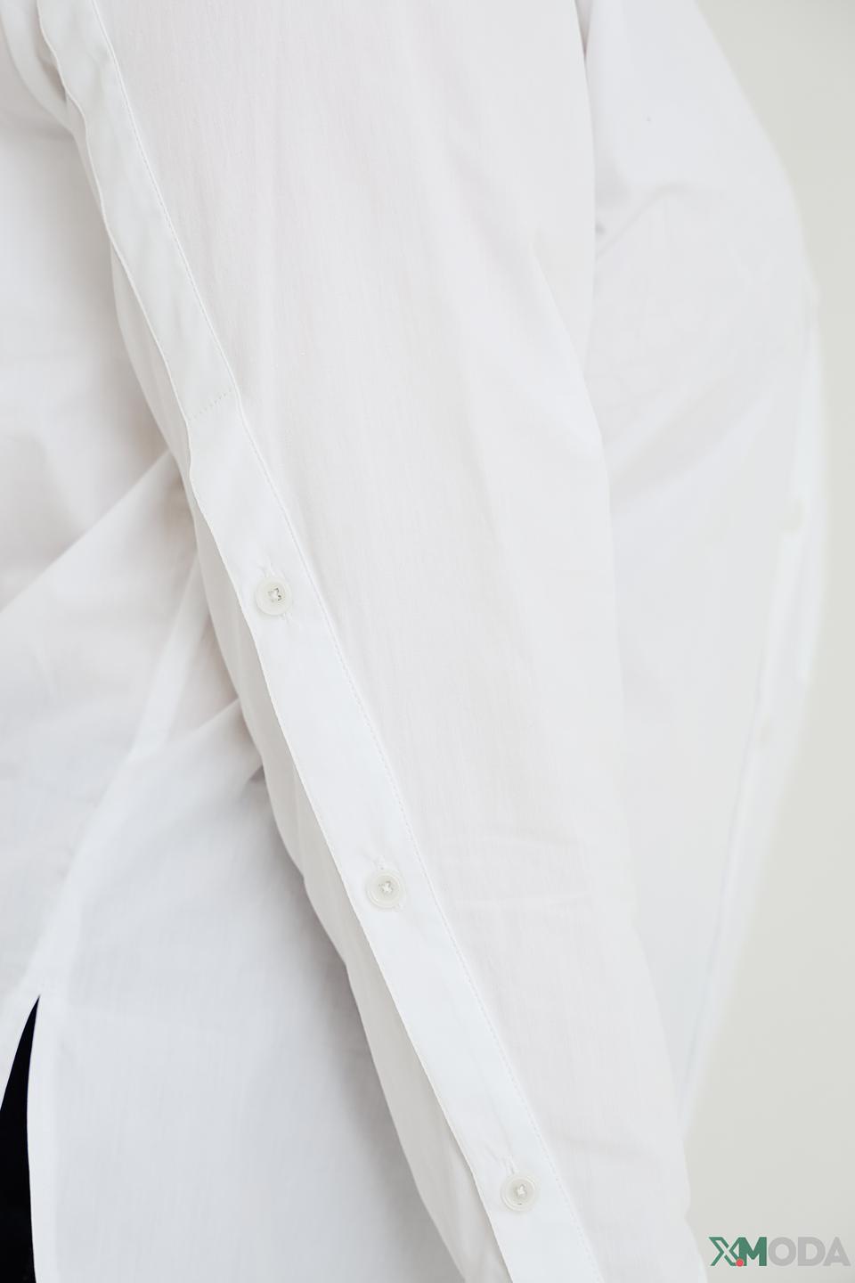 Рубашка Bianca приталенная белая