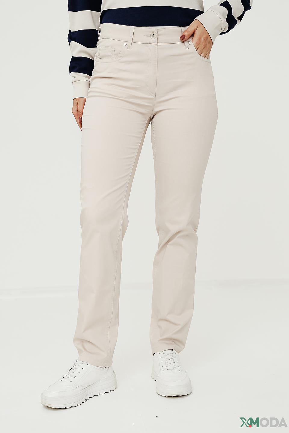 Брюки Zerres бежевые прямые