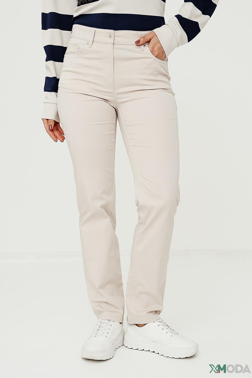 Брюки Zerres бежевые прямые