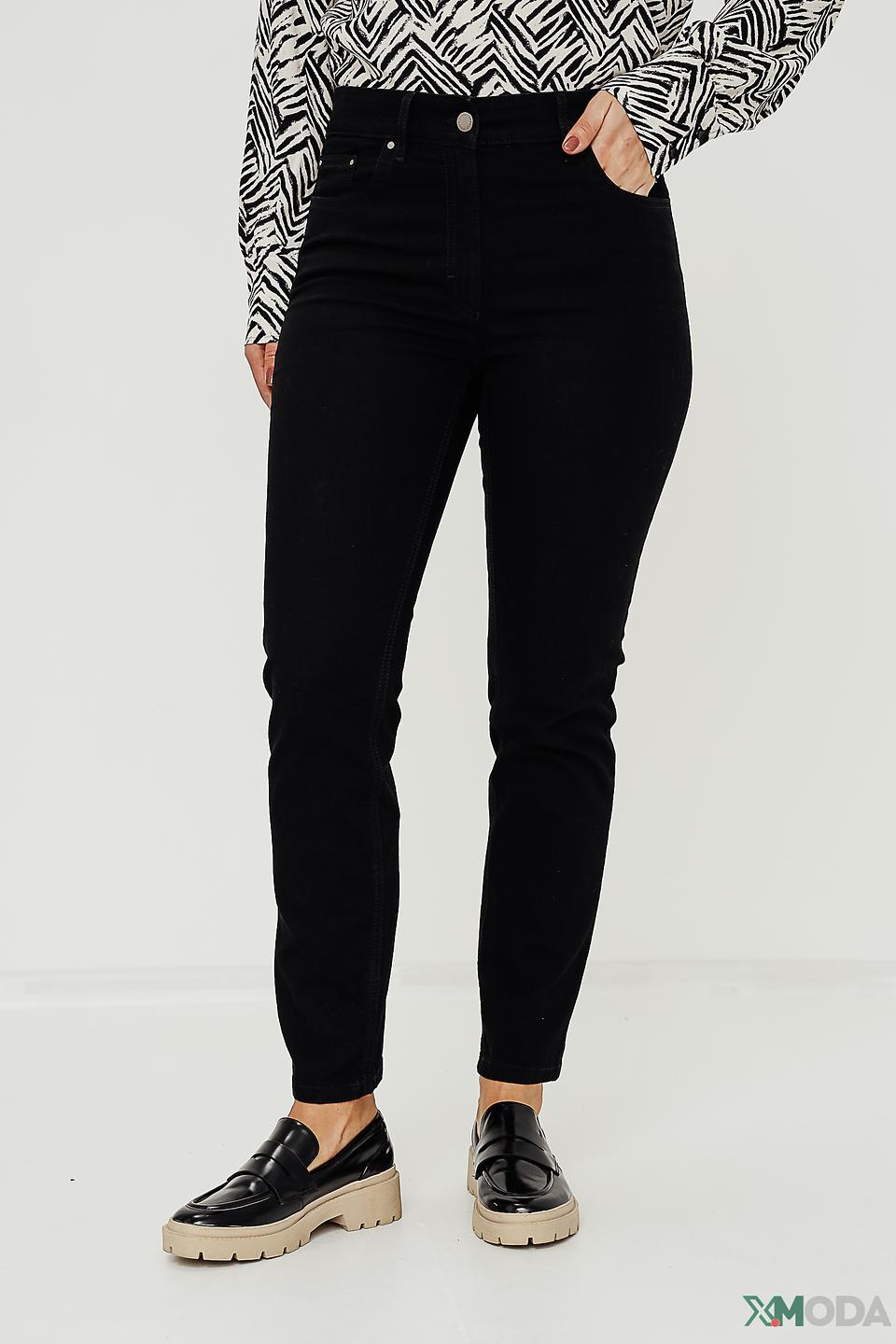 Джинсы Zerres чёрные slim fit