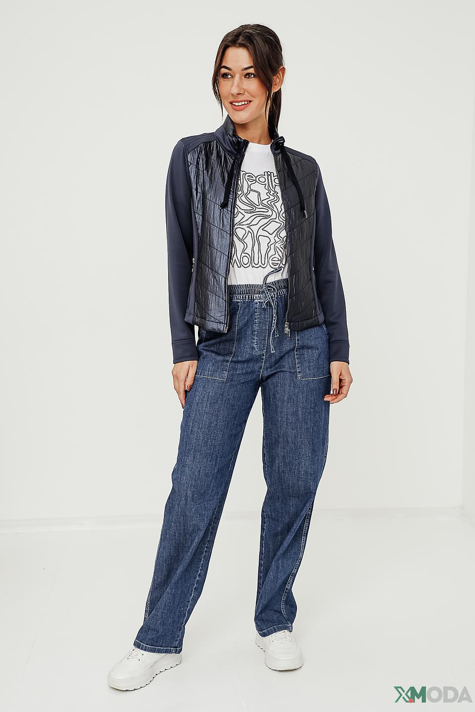 Жакет Bianca стеганый синий