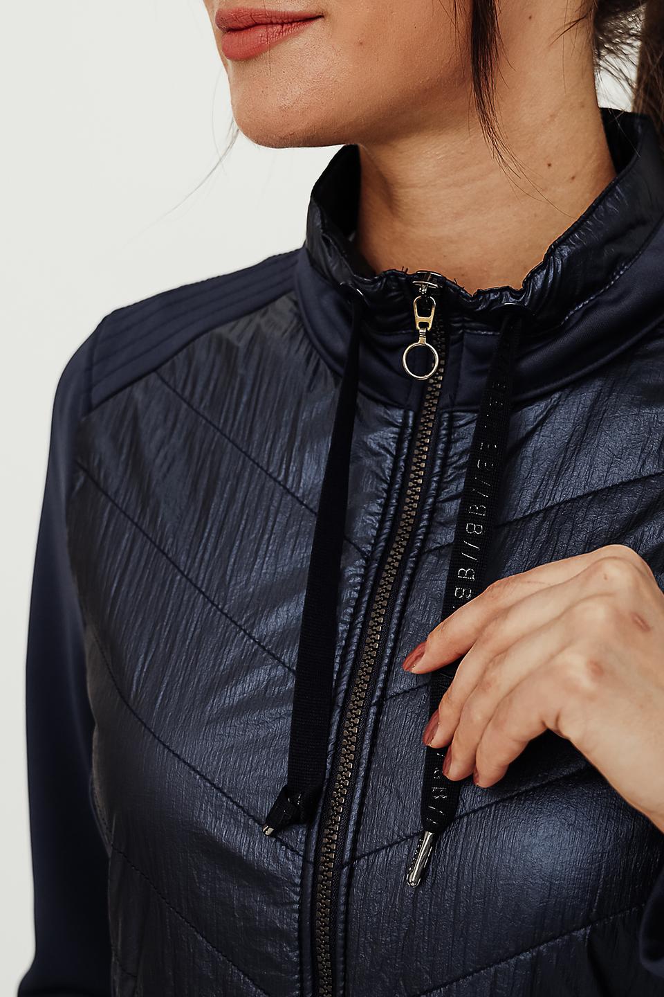 Жакет Bianca стеганый синий