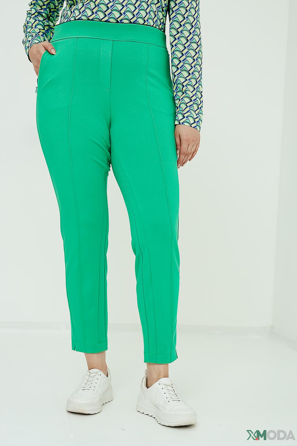 Брюки классические Bianca зелёные
