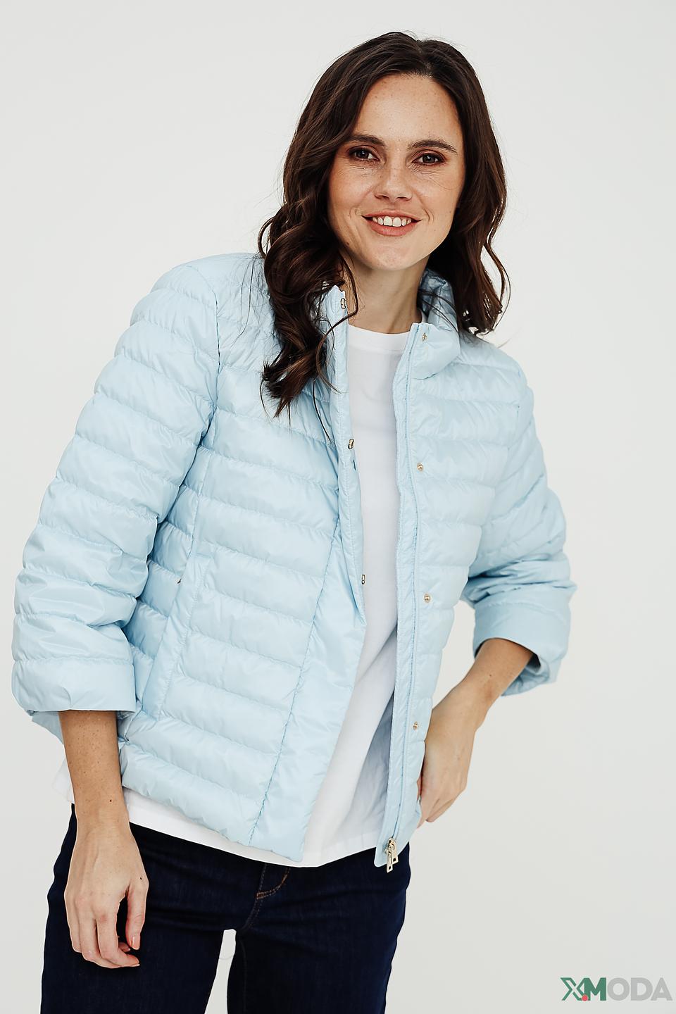 Куртка Marc Cain стеганая голубая