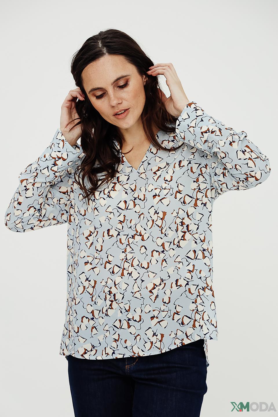 Блузка Marc Cain с принтом