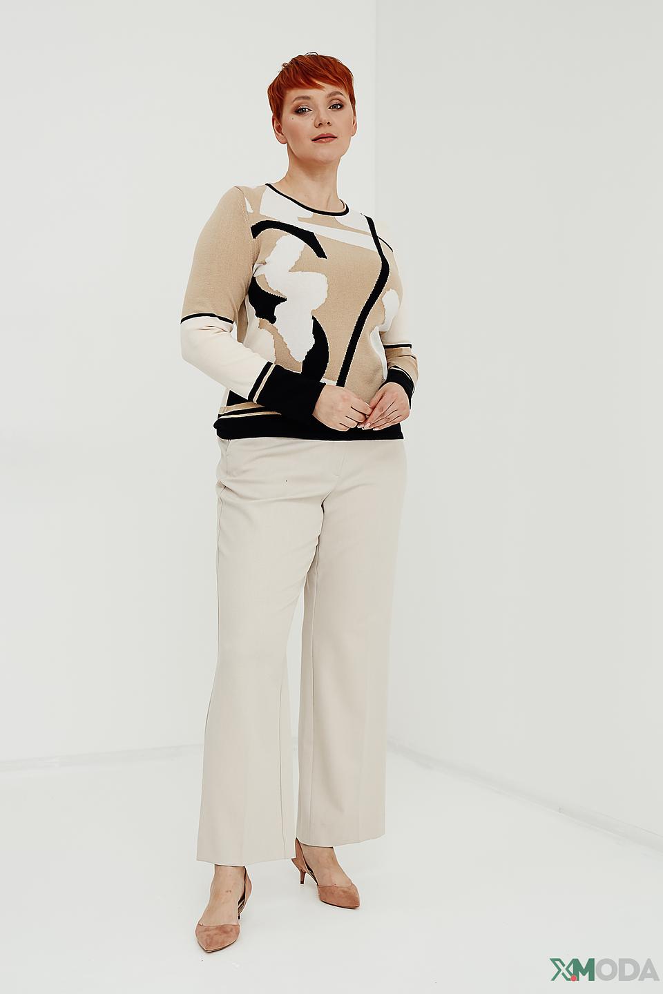 Пуловер Rabe collection с узором