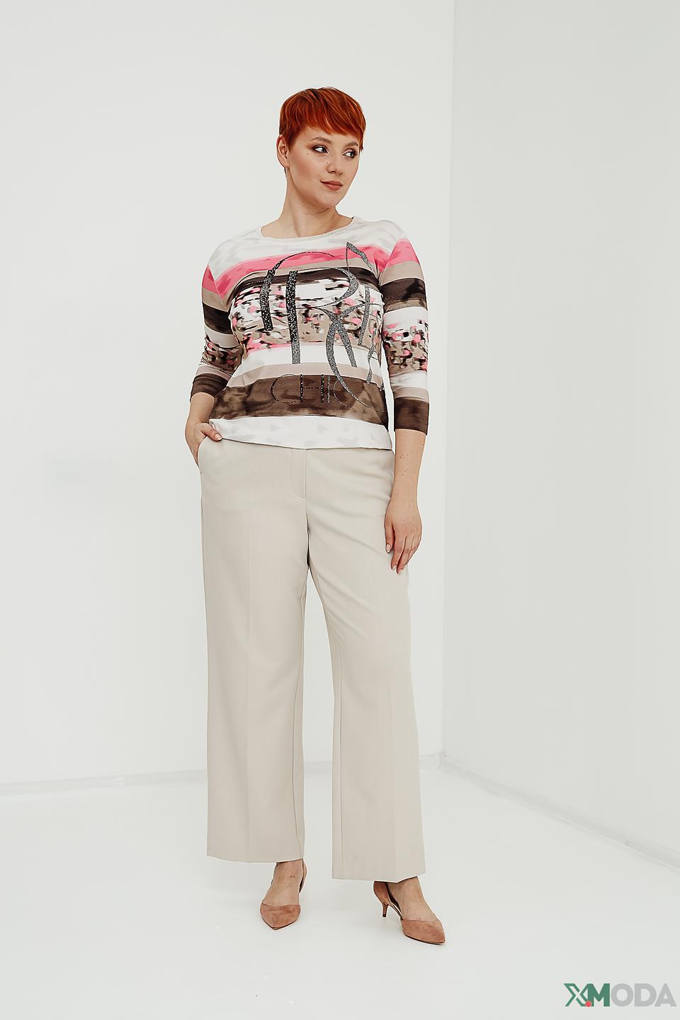 Лонгслив Thomas Rabe с принтом