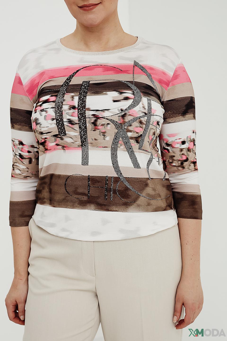 Лонгслив Thomas Rabe с принтом