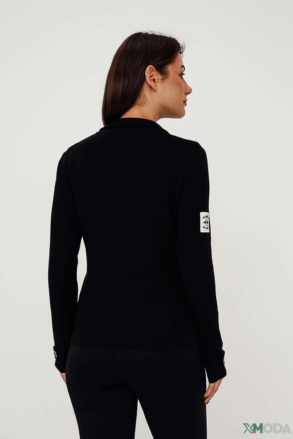 Кардиган Monari чёрный приталенный