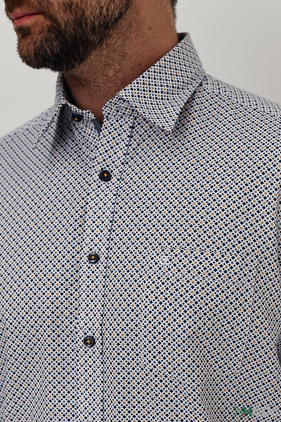 Рубашка Casa Moda с принтом