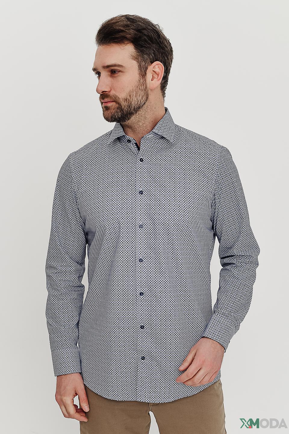 Рубашка Venti с геометрическим рисунком