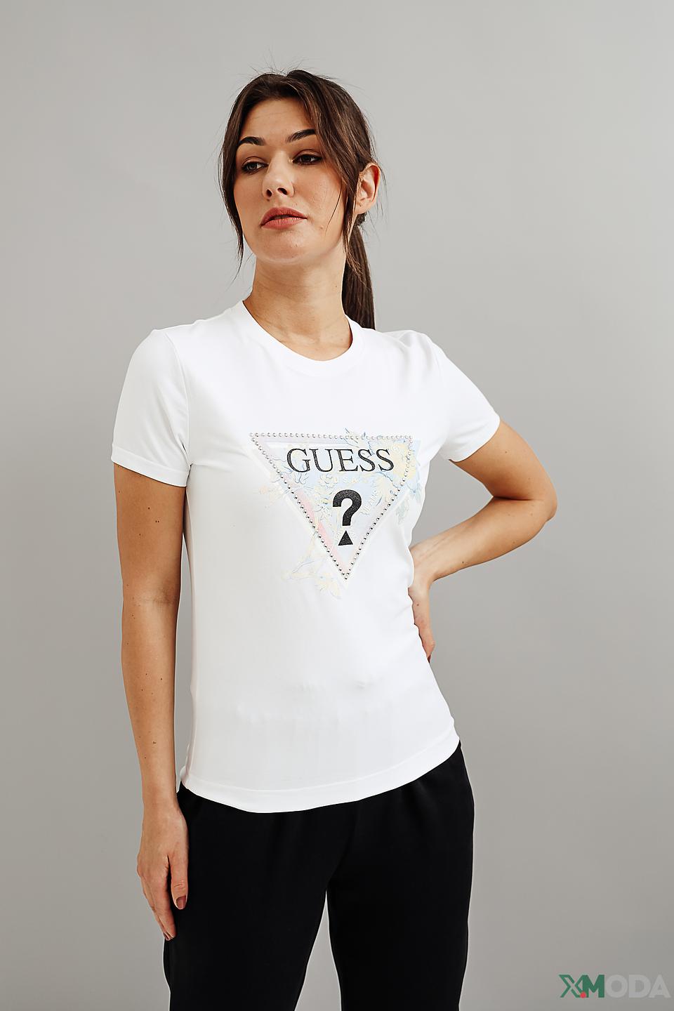 Футболка Guess жен. с логотипом