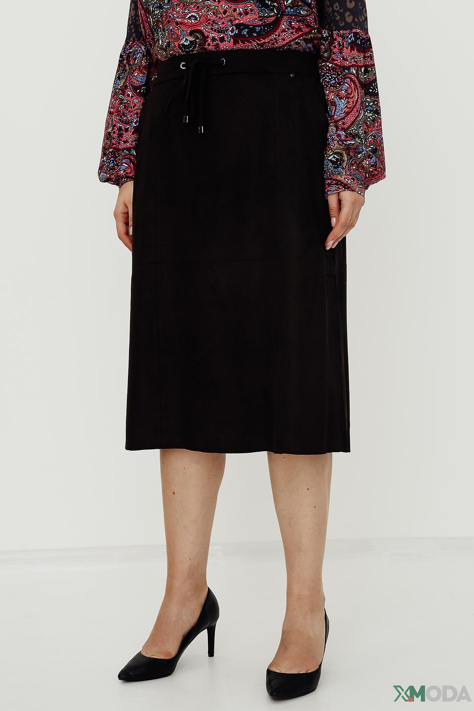 Юбка Gerry Weber чёрная с поясом