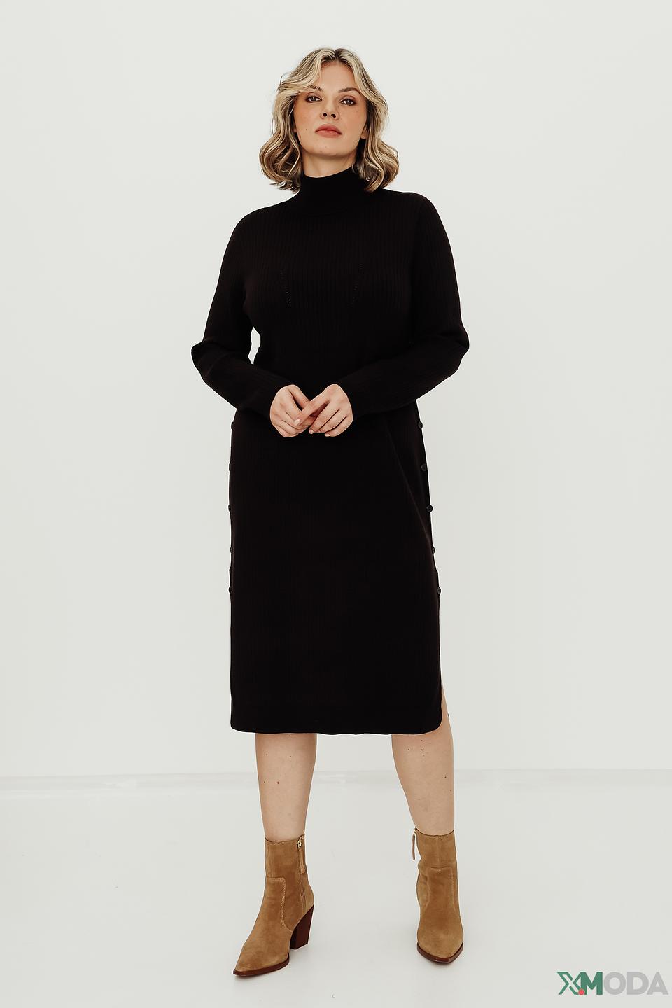 Платье Gerry Weber чёрное вязаное