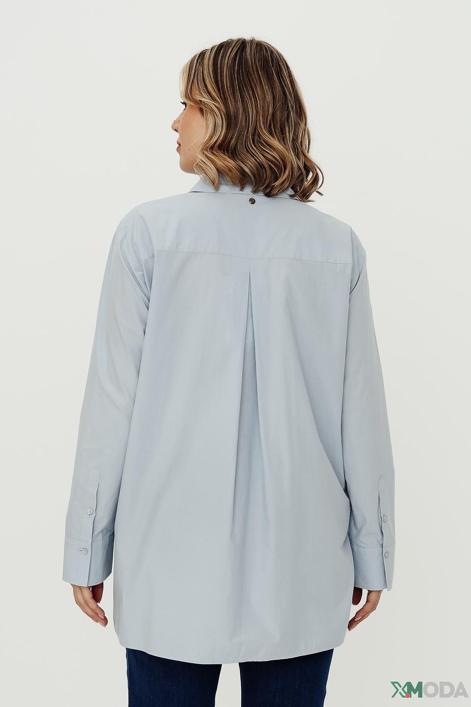 Рубашка Gerry Weber голубая оверсайз