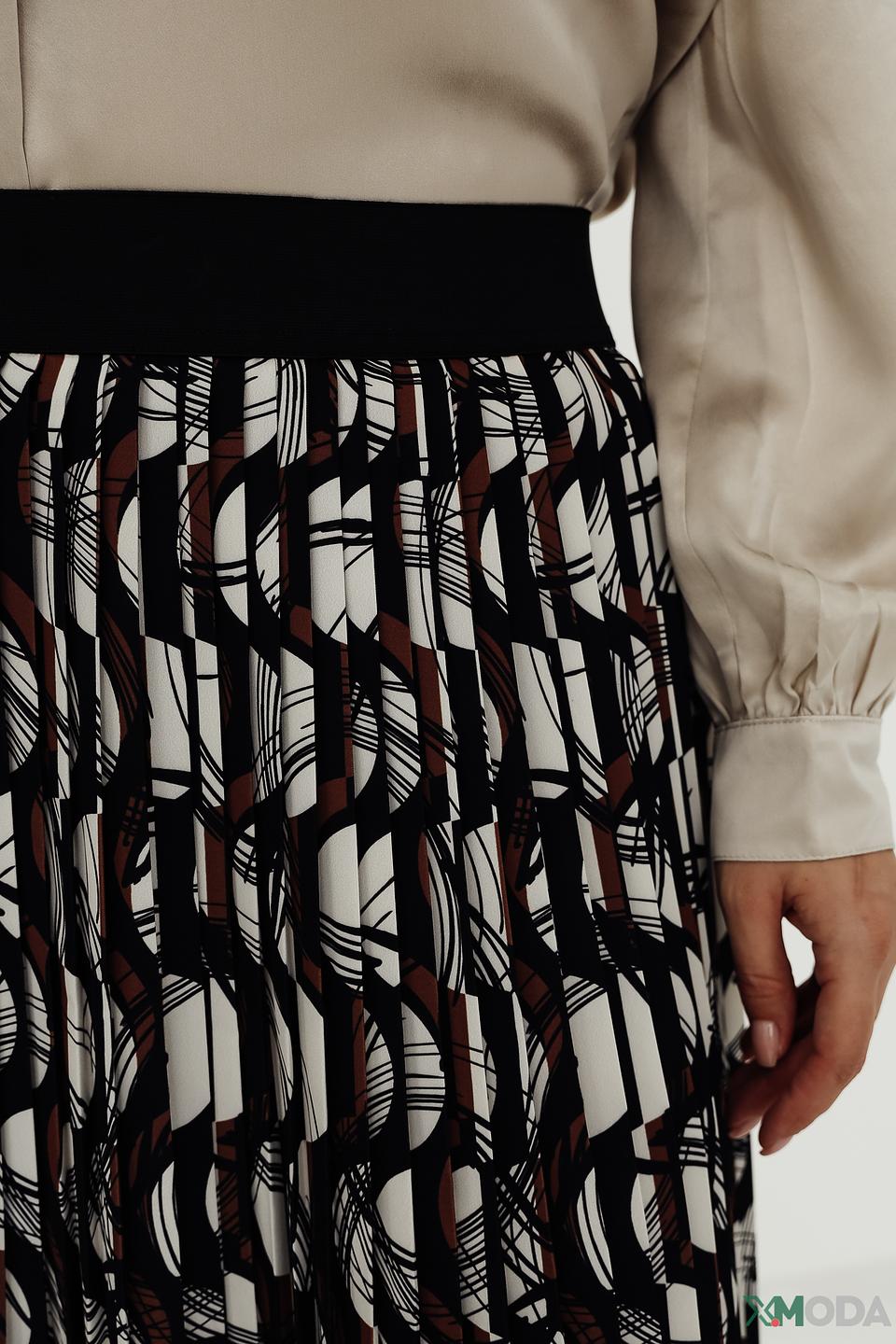 Юбка Lebek с геометрическим принтом