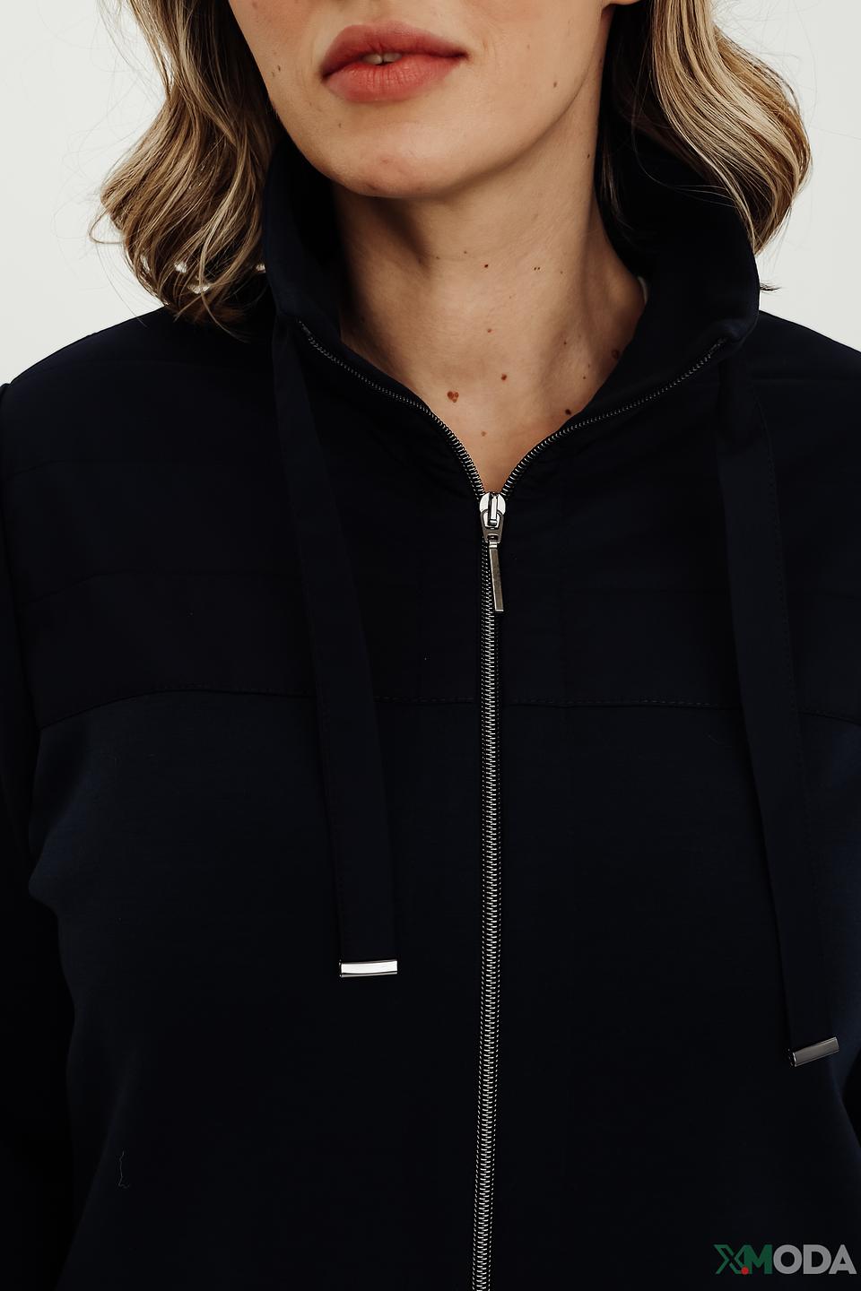 Жакет Frank Walder приталенный тёмно-синий