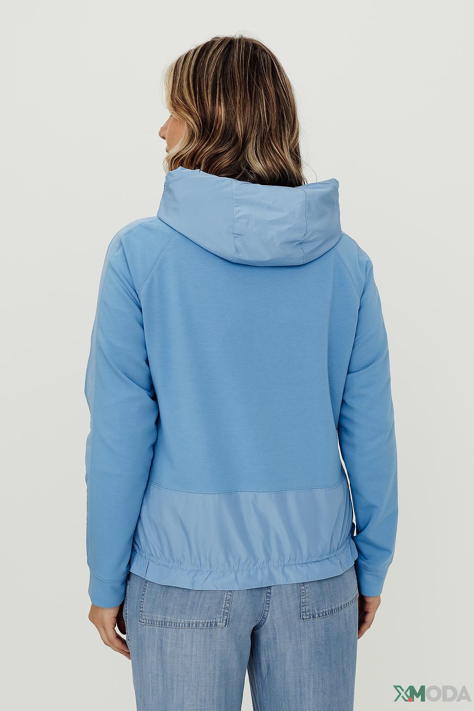 Жакет Thomas Rabe голубой с капюшоном