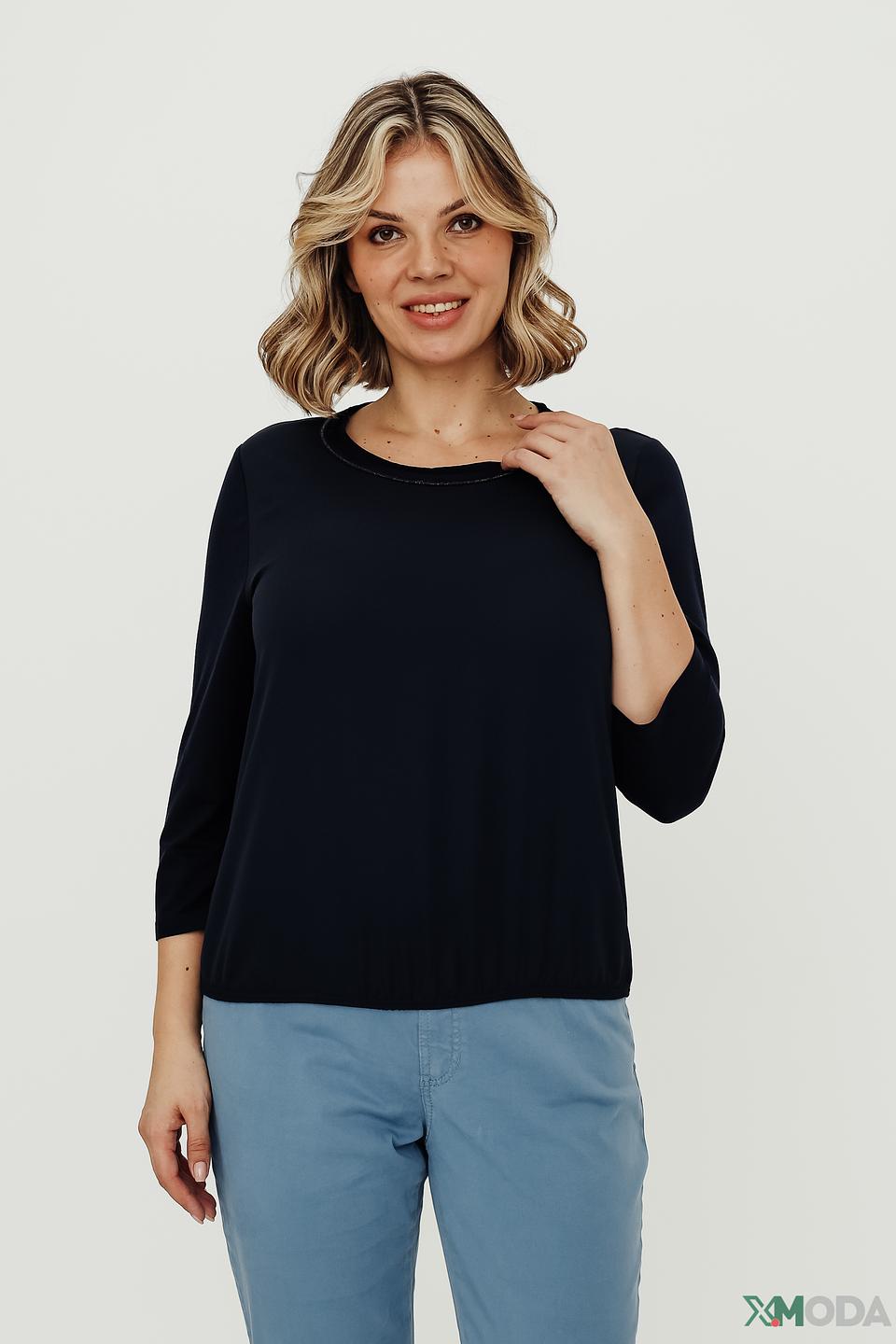 Блуза Frank Walder с округлым вырезом