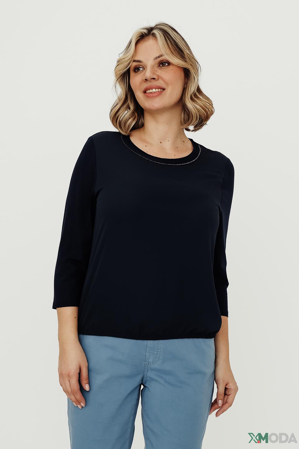 Блуза Frank Walder с округлым вырезом