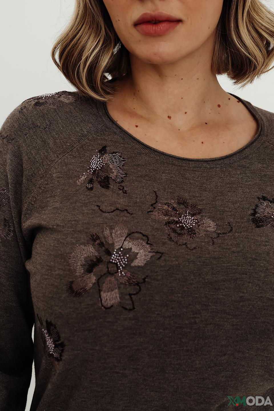 Пуловер Rabe collection с вышивкой