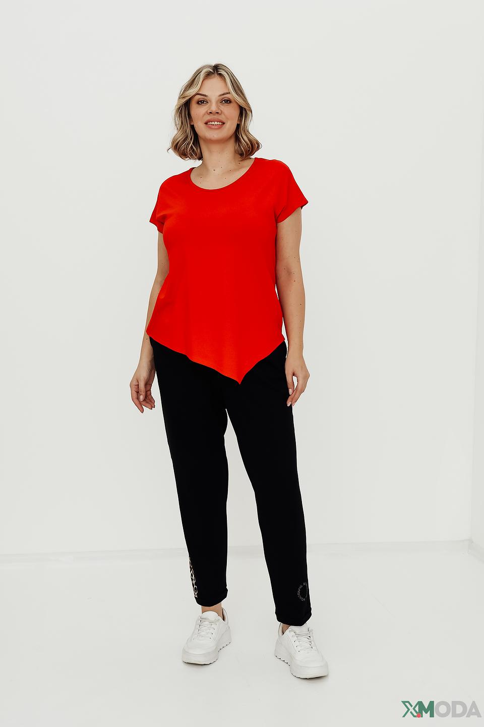 Брюки трикотажные Doris Streich черные