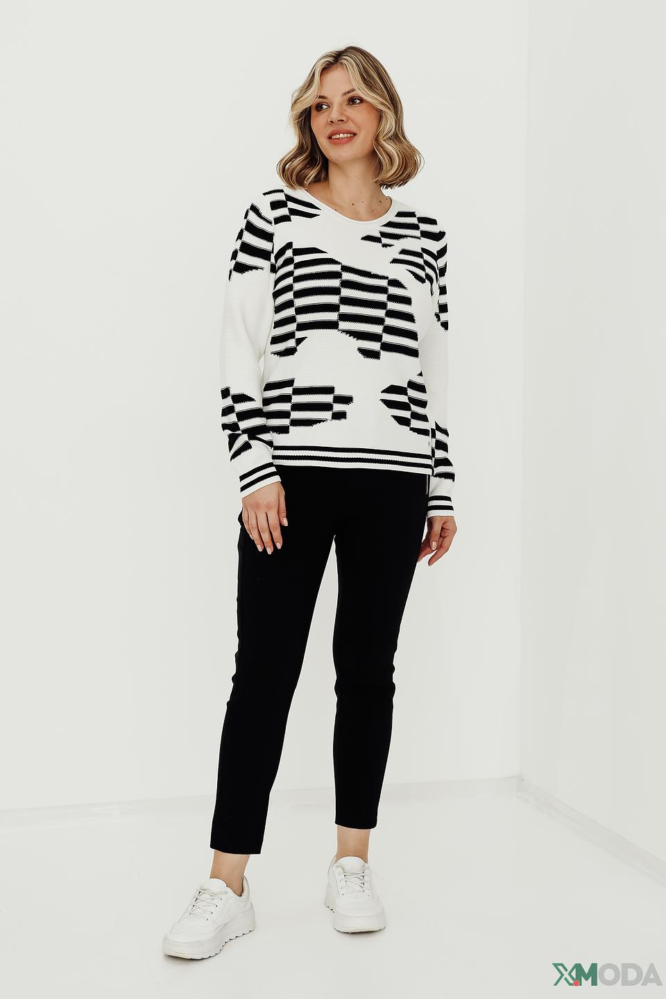 Пуловер Rabe collection в полоску