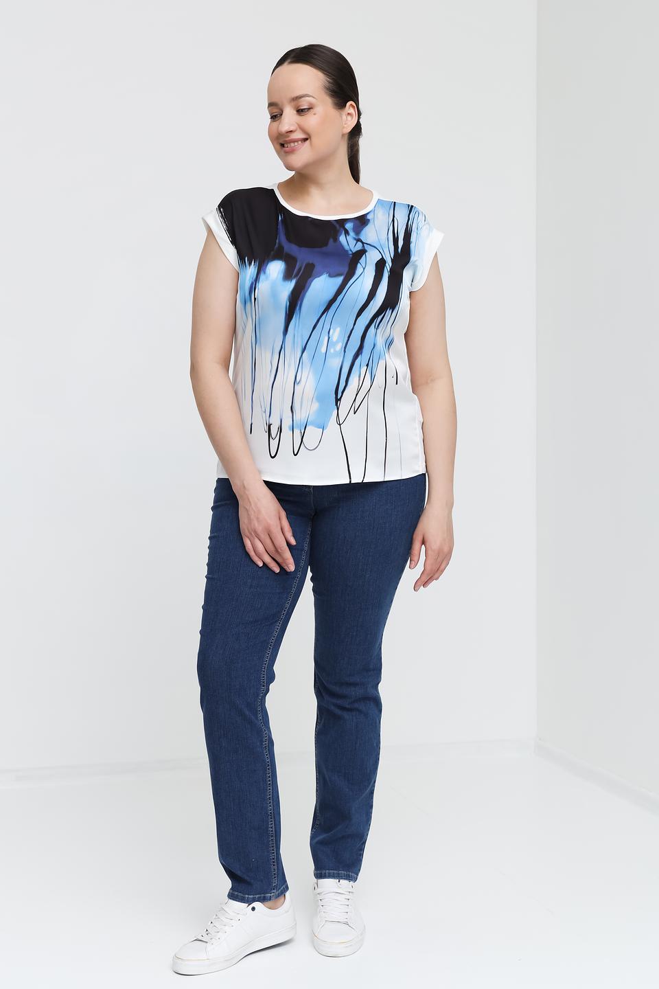 Джинсы Gerry Weber синие прямые