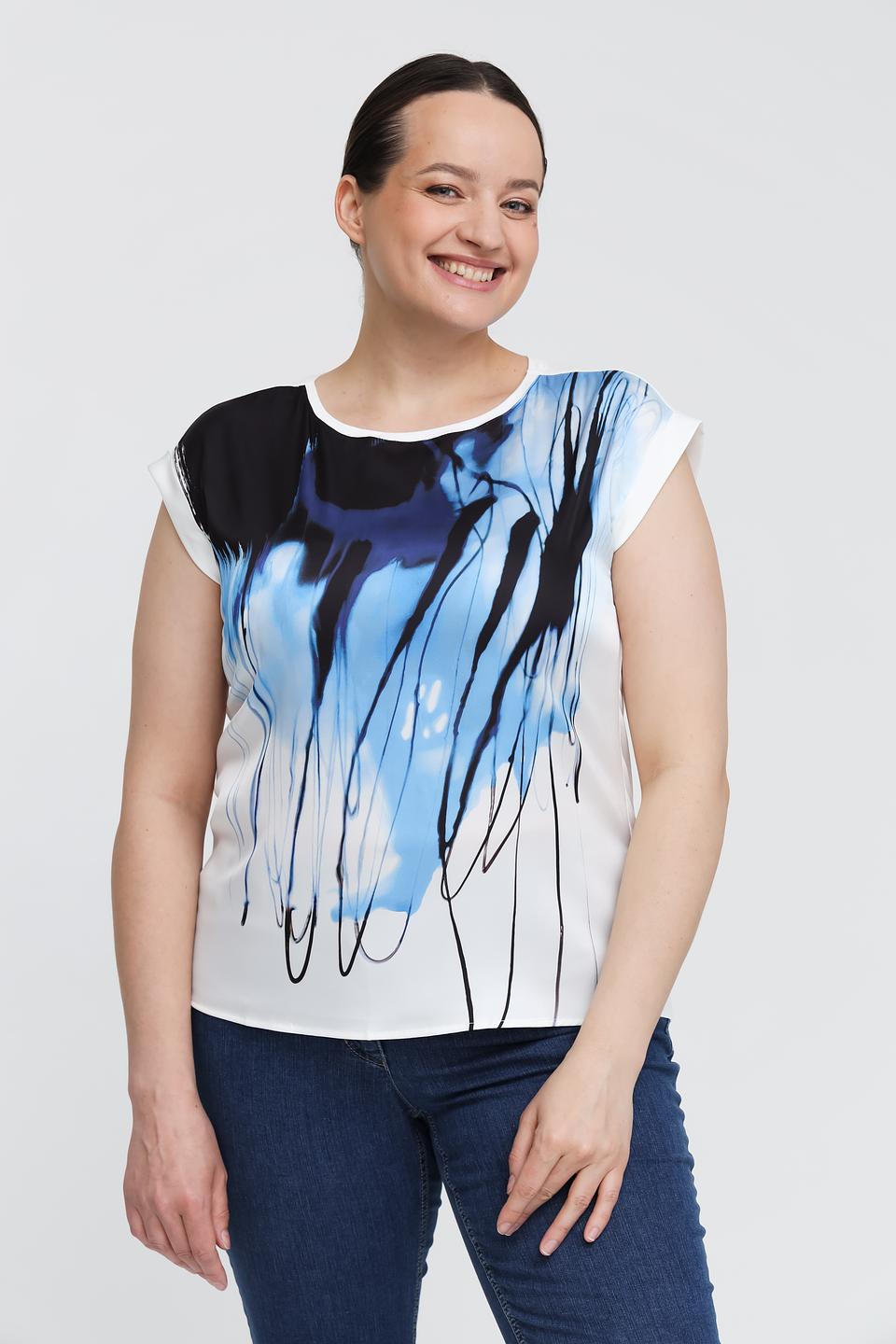 Футболка Taifun с абстрактным принтом