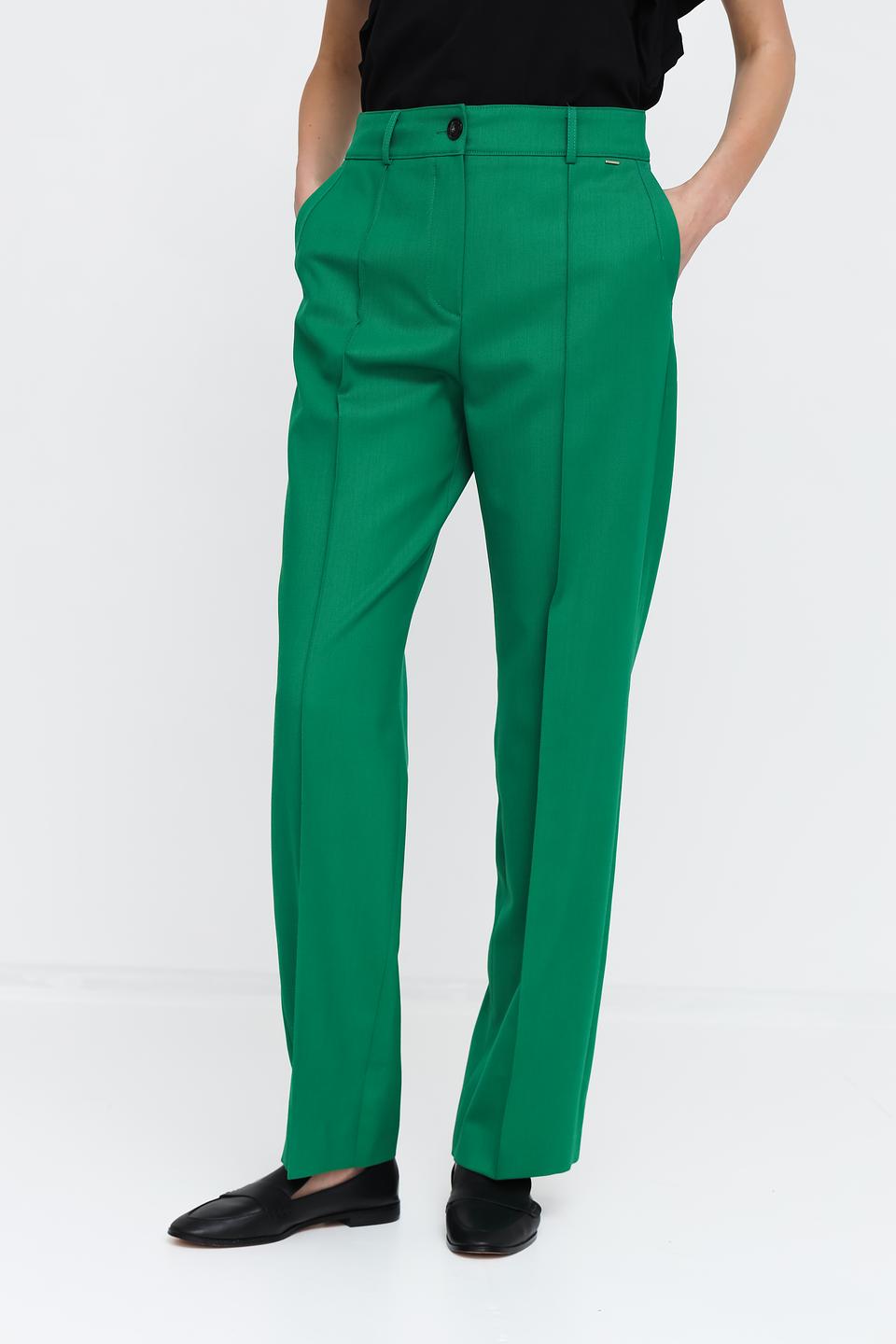Брюки классические Joop! зелёные