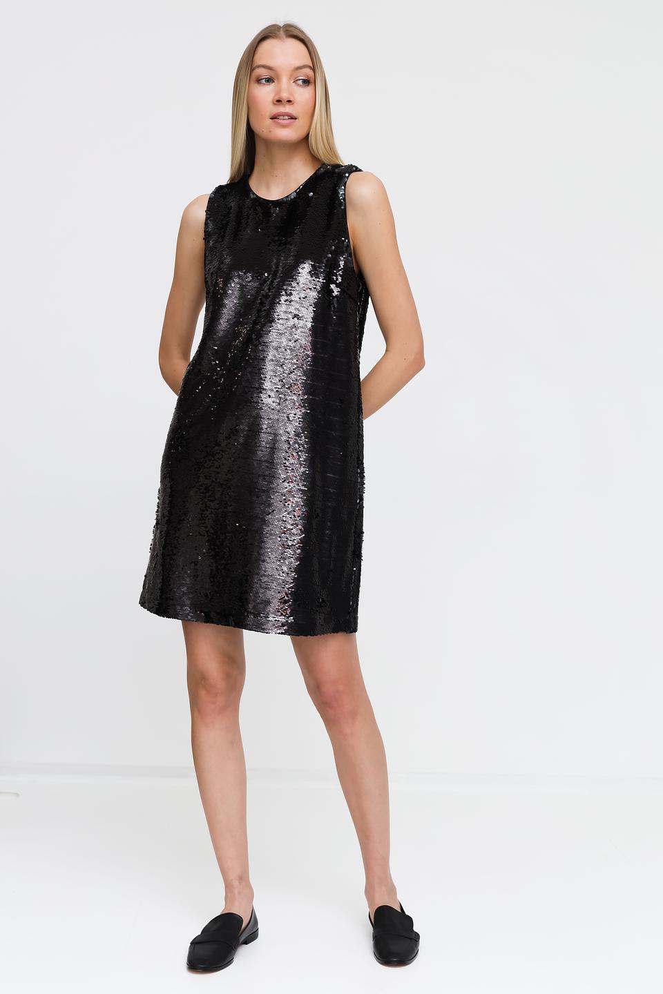 Платье Joop! с пайетками чёрное