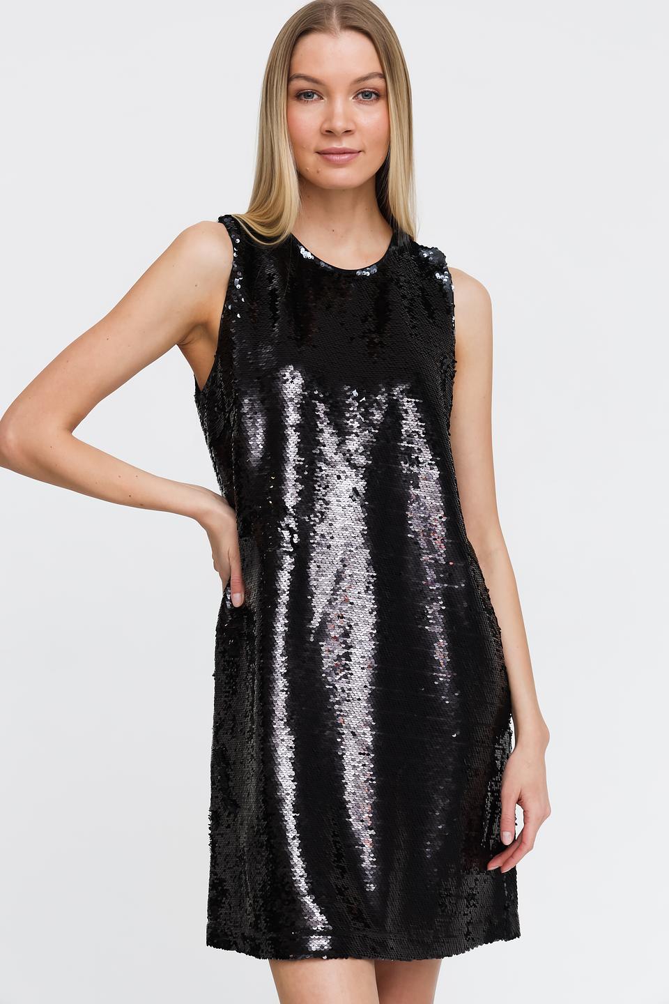 Платье Joop! с пайетками чёрное