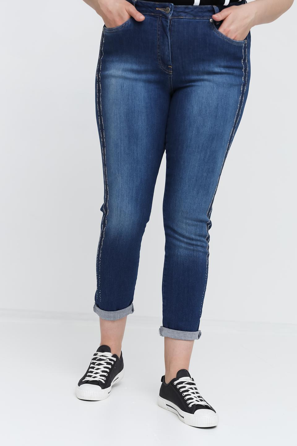 Джинсы Doris Streich с вышивкой