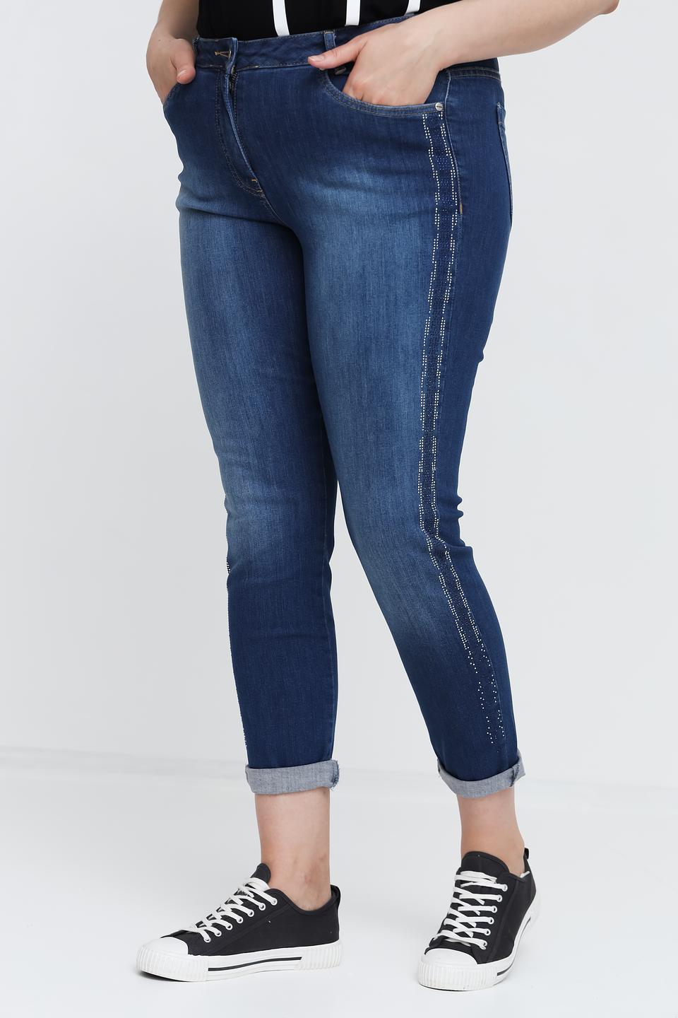 Джинсы Doris Streich с вышивкой