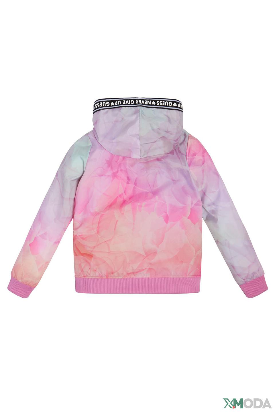 Куртка Guess дев. с цветочным принтом