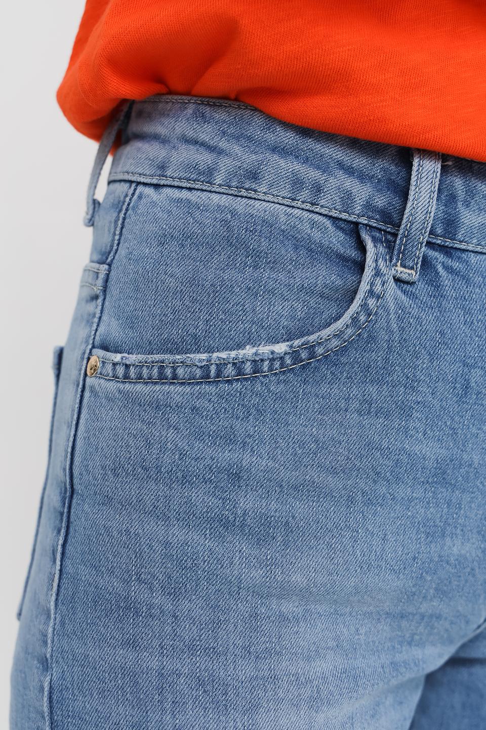 Джинсы Rich and Royal кюлоты голубые