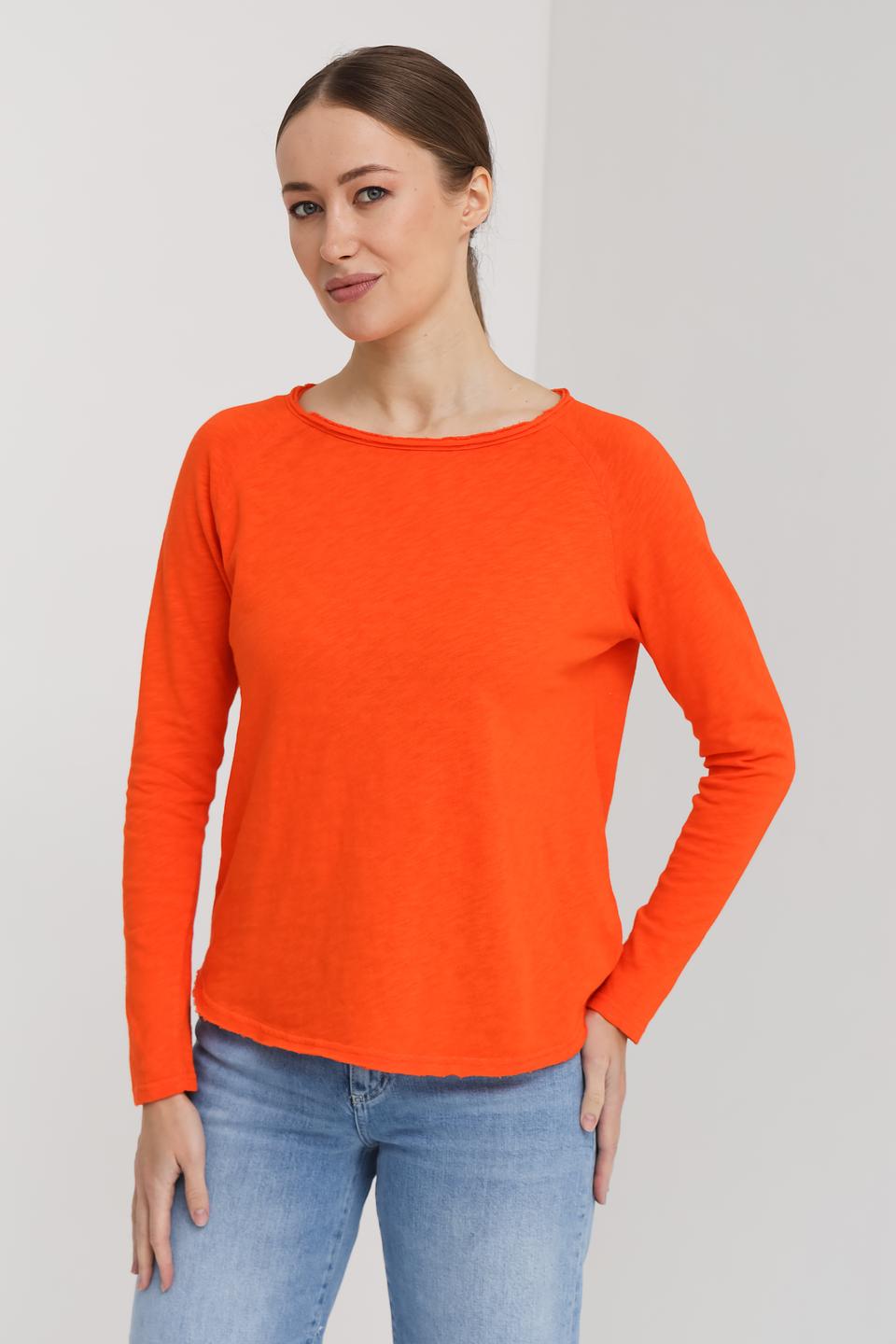 Пуловер Rich and Royal оранжевый