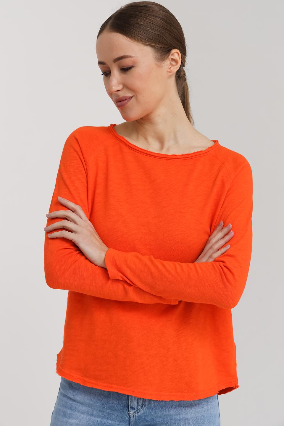 Пуловер Rich and Royal оранжевый