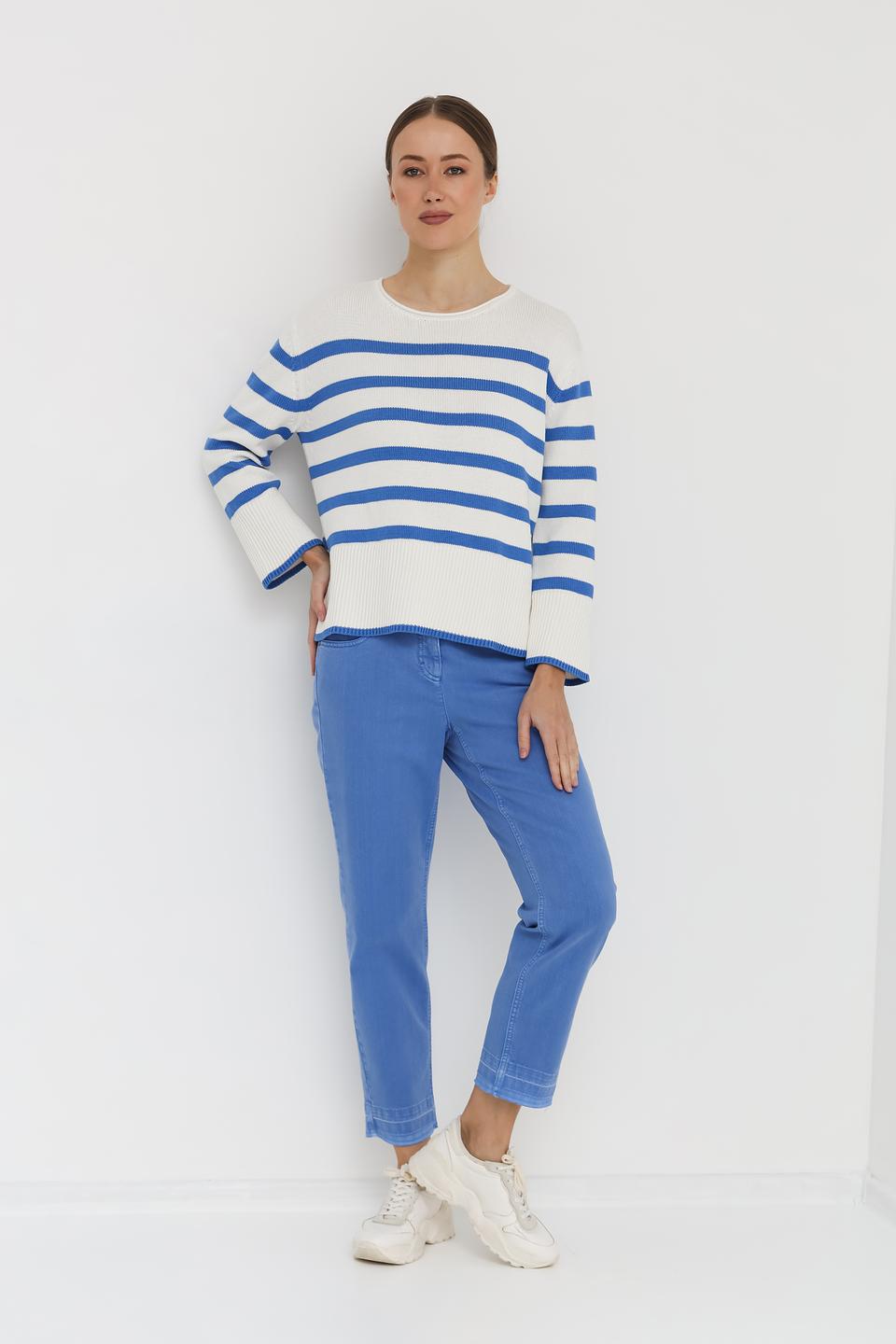 Пуловер Luisa Cerano в полоску